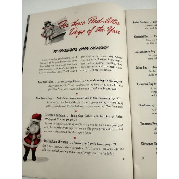 Vintage Cook Book Time For a Party A Hostess Book of Baking Recipes (bb2) - Picture 5 of 10